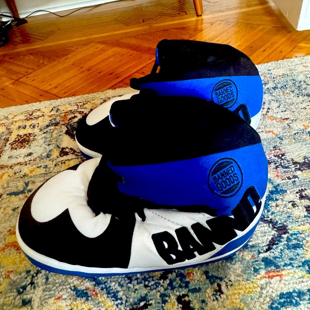 Banned Goods indoor slippers